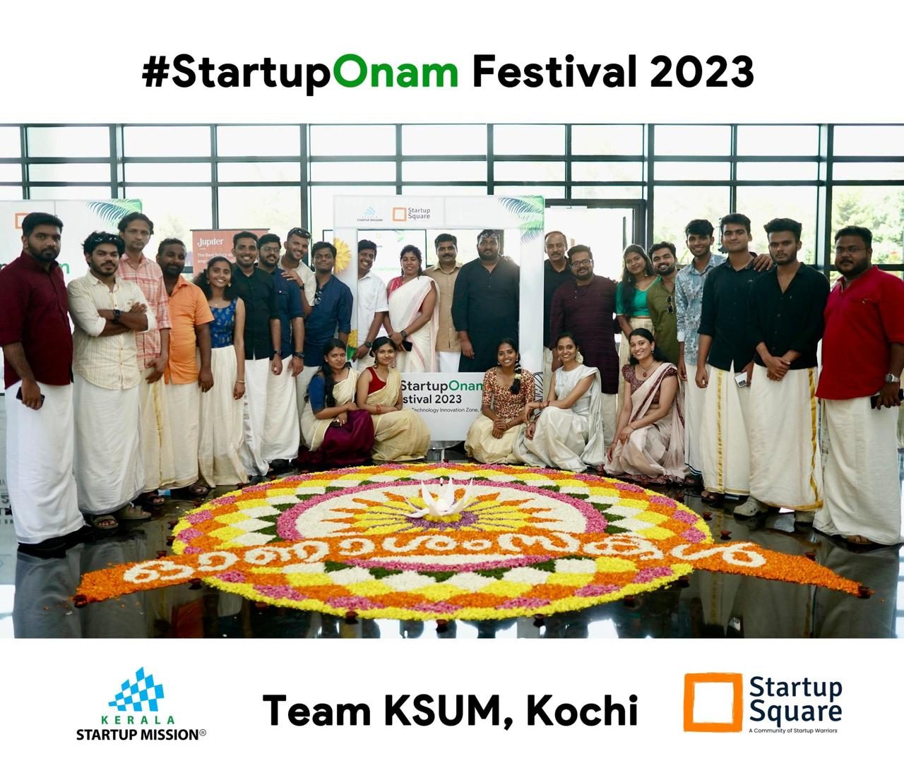 #StartupOnam Festival 2023 at the Kerala Technology Innovation Zone.